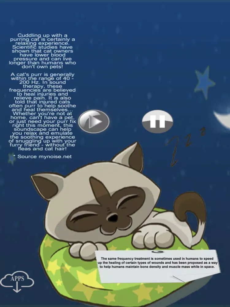 Скриншоты Purrrfect Sleep iPad 