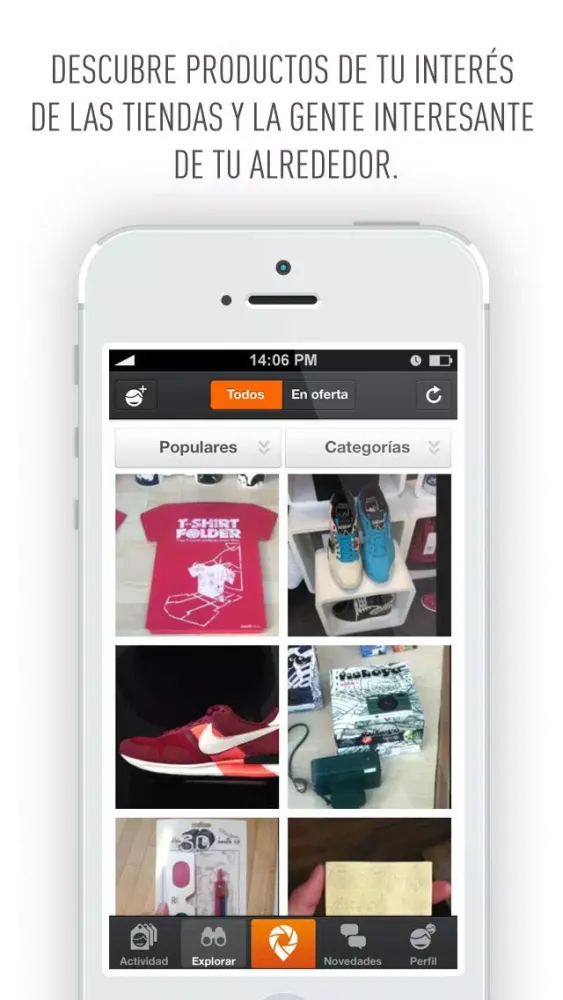 Capturas de tela do Shoppiic App - Compras con amigos