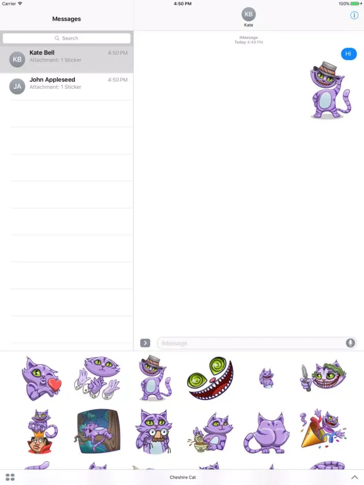 Cheshire Cat iPad  स्क्रीनशॉट