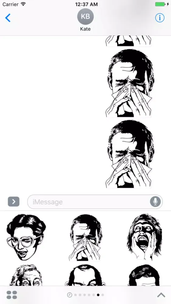 Скриншоты Emoji Pose