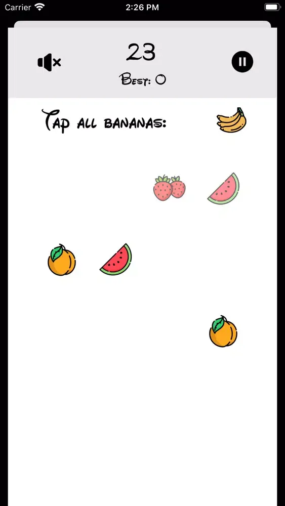 Fruit Runner Game स्क्रीनशॉट