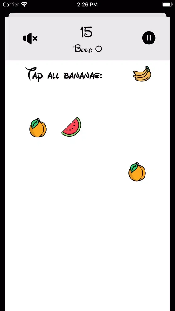 Fruit Runner Game स्क्रीनशॉट
