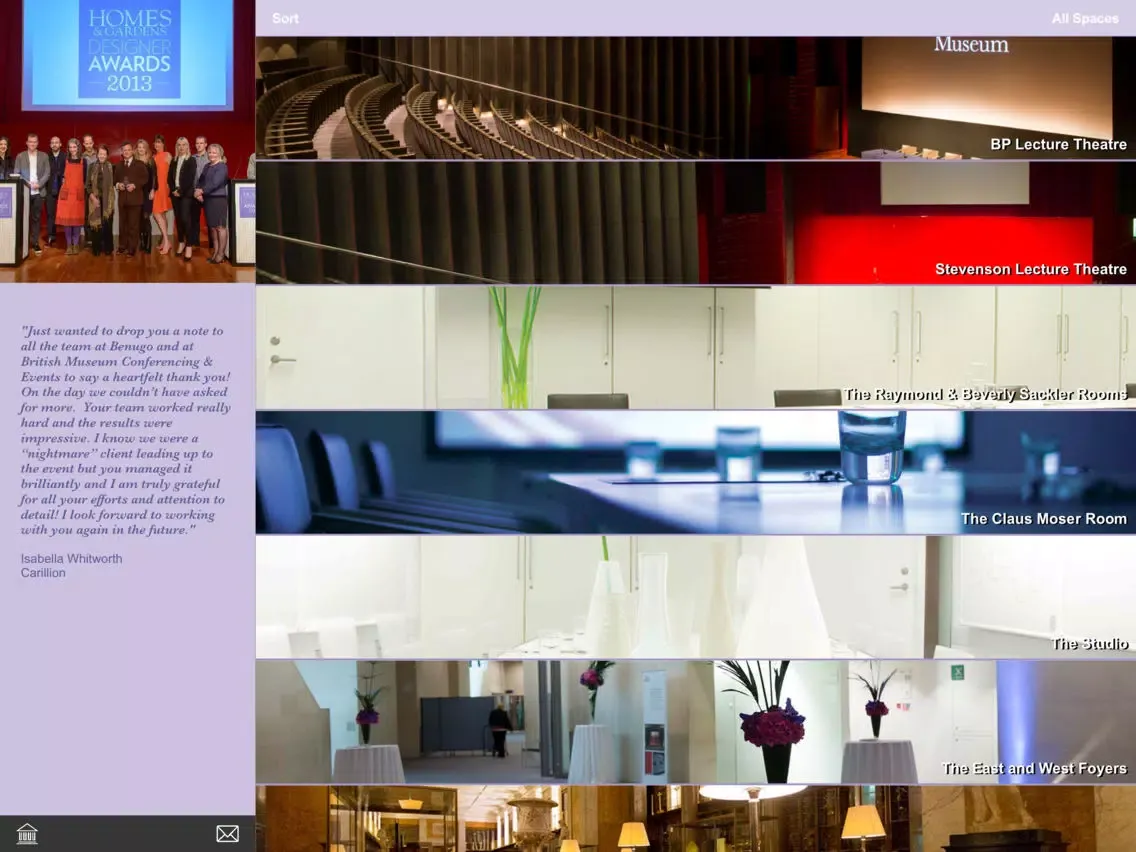 تصاویر Venue Guide - British Museum iPad 
