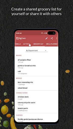 BigOven Recipes & Meal Planner スクリーンショット
