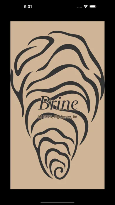 ภาพหน้าจอของ Brine - Oyster Tasting Library