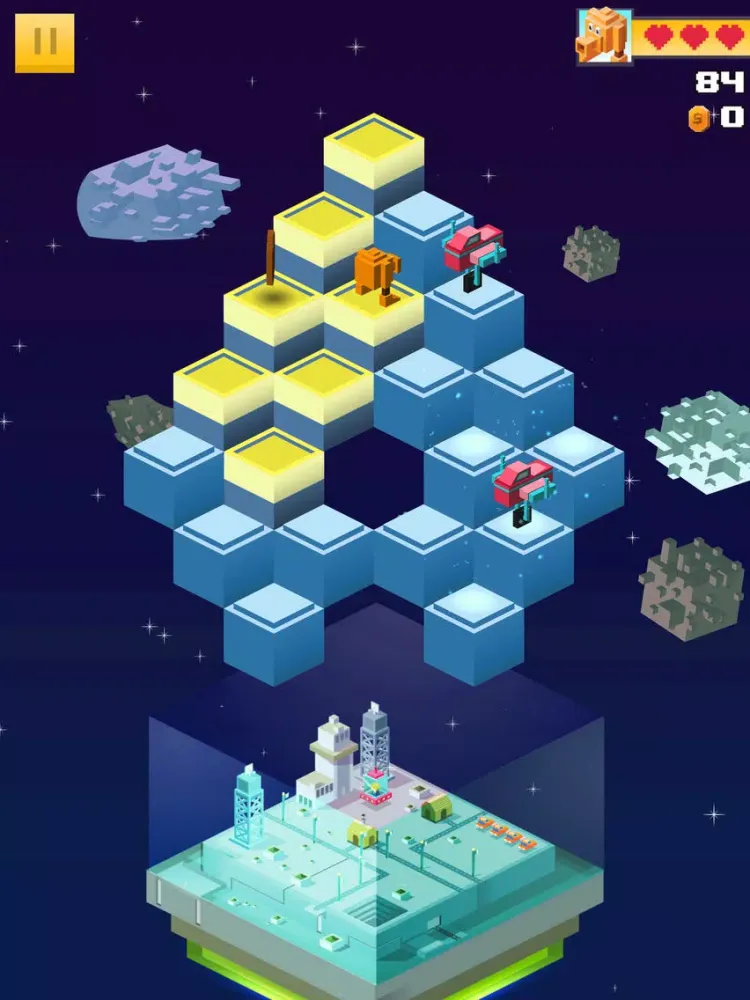 Скриншоты Alfie - Crossy Jump Hero iPad 