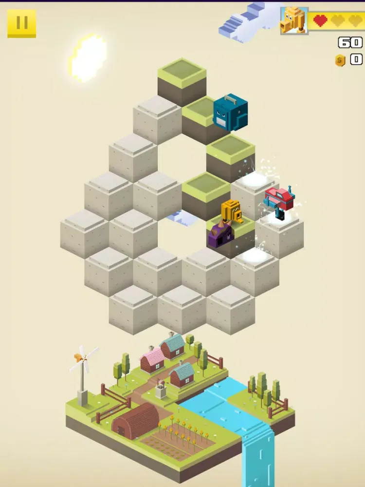 Скриншоты Alfie - Crossy Jump Hero iPad 