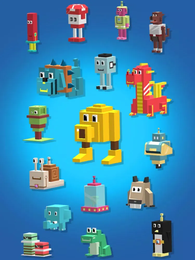 Скриншоты Alfie - Crossy Jump Hero iPad 