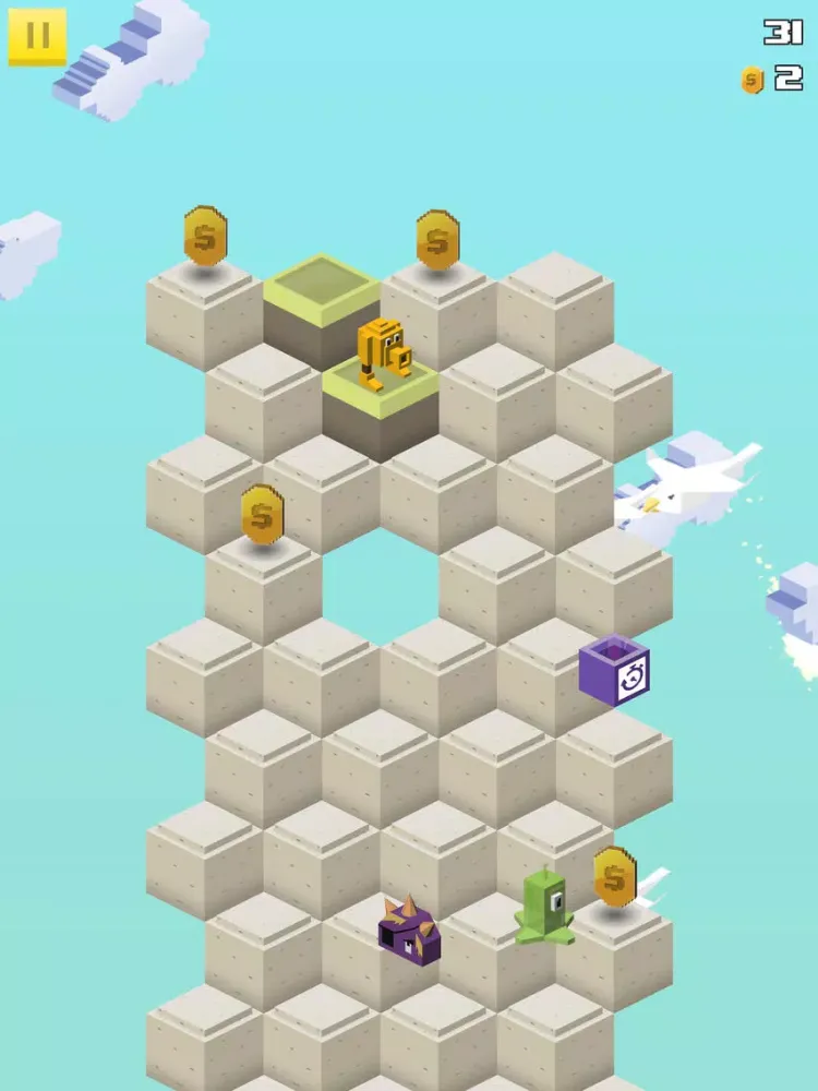 Скриншоты Alfie - Crossy Jump Hero iPad 