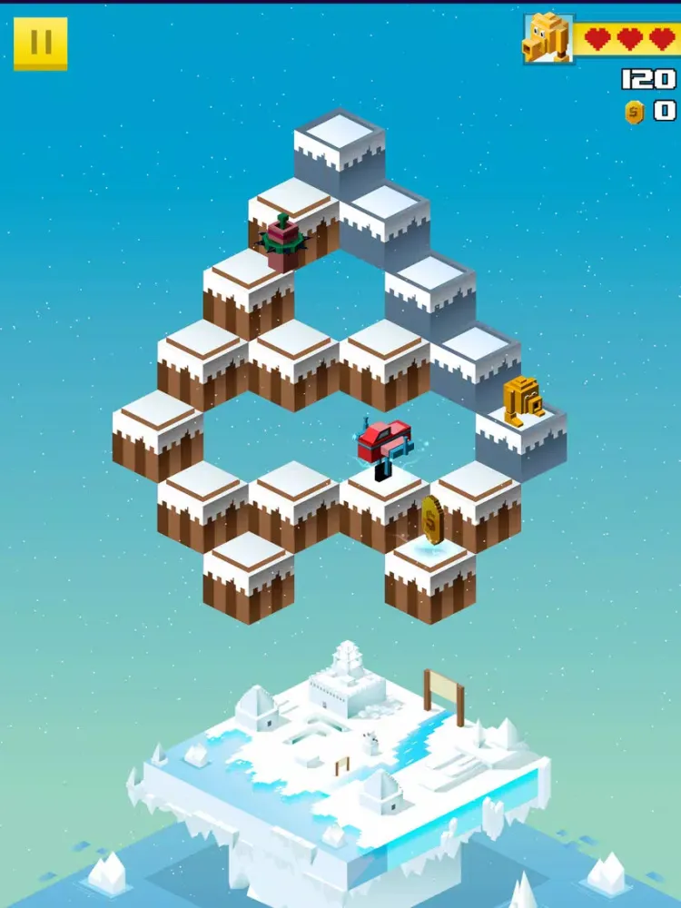 Скриншоты Alfie - Crossy Jump Hero iPad 