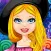 Witch Alice in Magic Forest