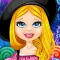 Witch Alice in Magic Forest