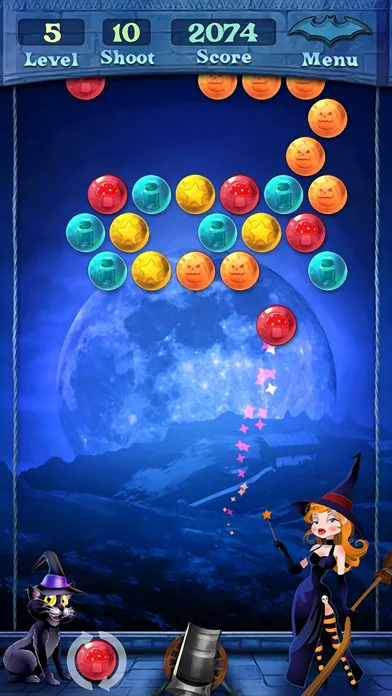 Tangkapan layar Transylvania Bubble Shooter