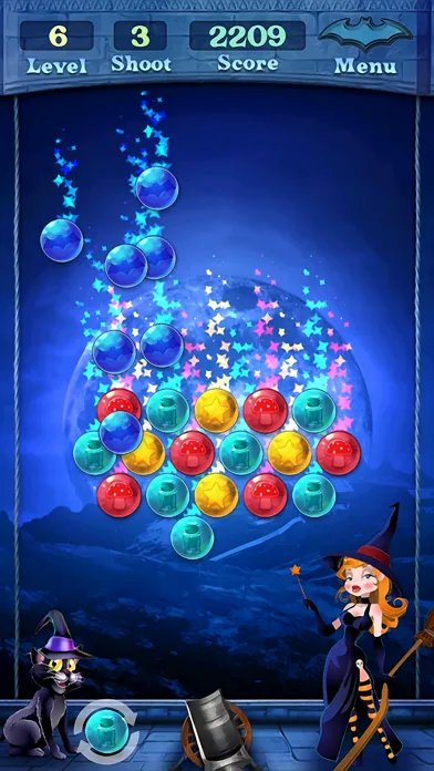 Tangkapan layar Transylvania Bubble Shooter