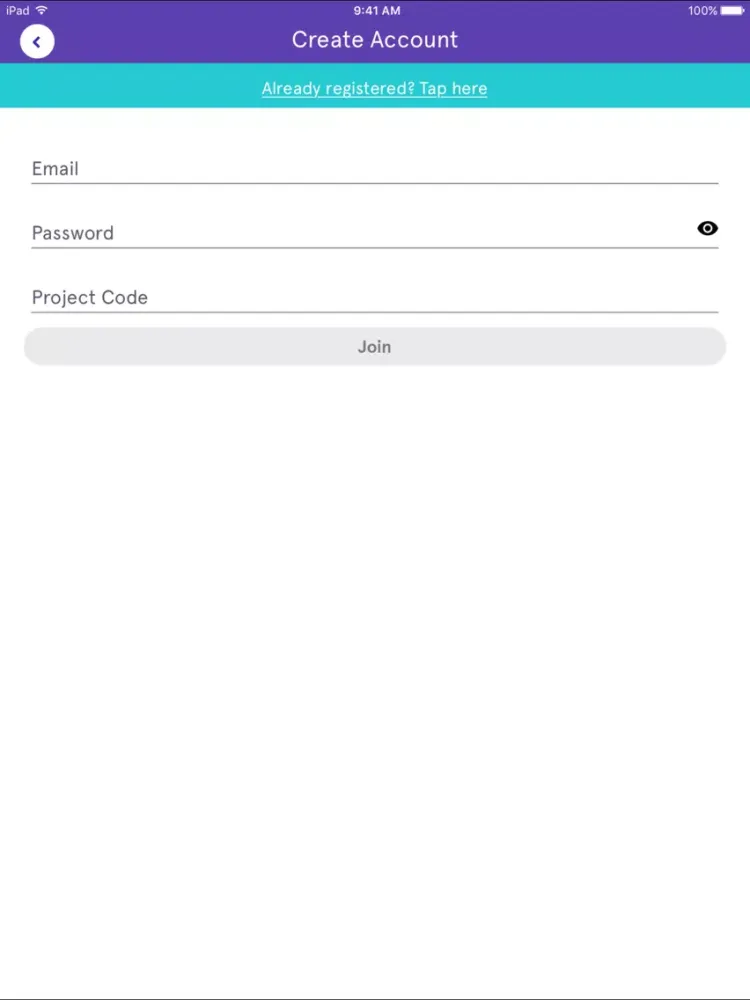 Screenshot di iAssociate App iPad 