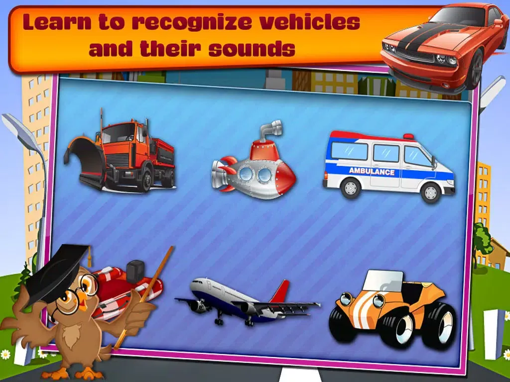 Capturas de pantalla de Learn Vehicles Kids e-Learning iPad 