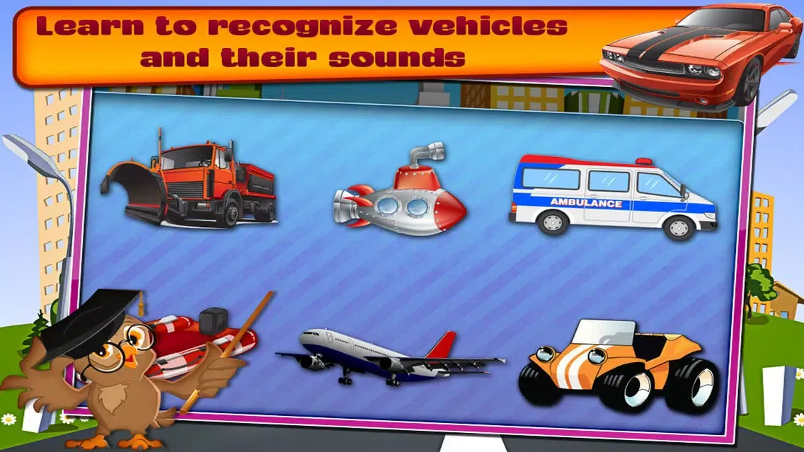 Capturas de pantalla de Learn Vehicles Kids e-Learning