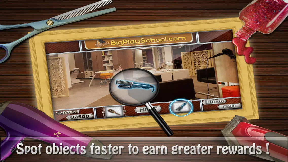 Screenshot di Aroma Salon Hidden Objects Game