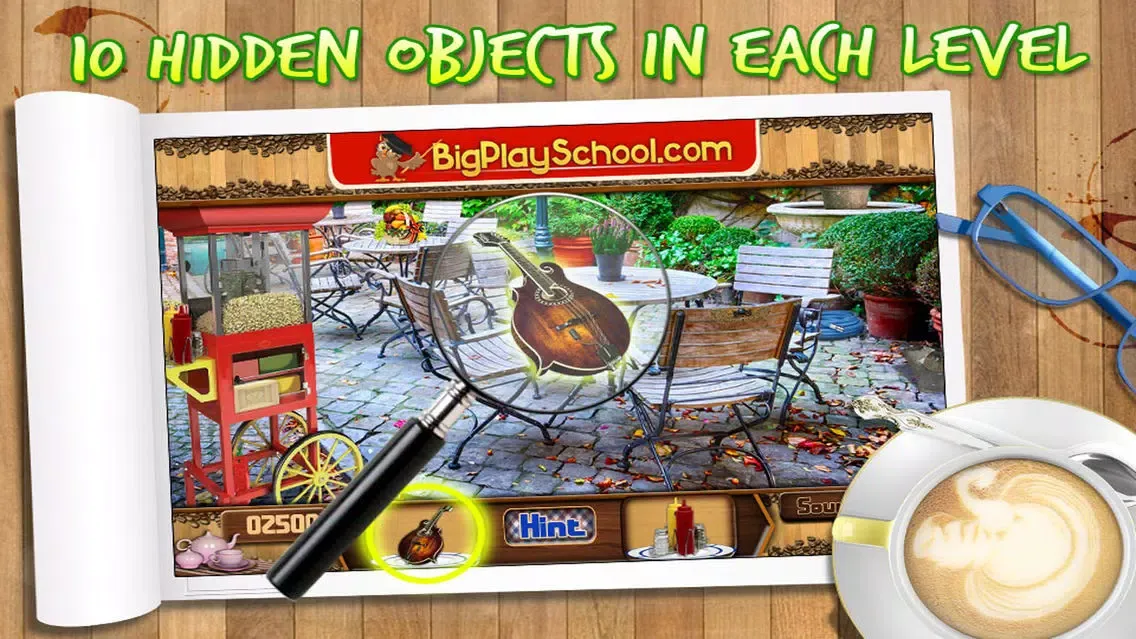 Boutique Cafe Hidden Objects Game Screenshots