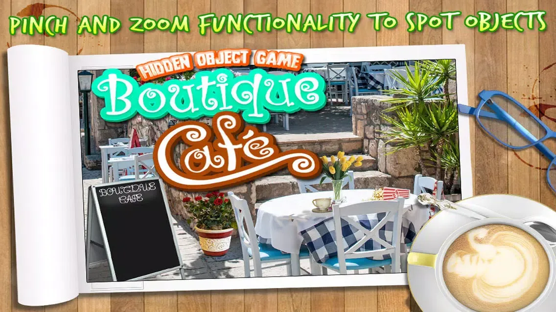 Boutique Cafe Hidden Objects Game Screenshots