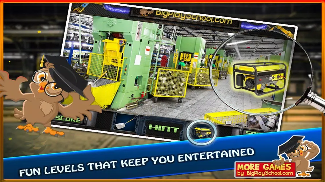 Electric Factory Hidden Object Games Screenshots