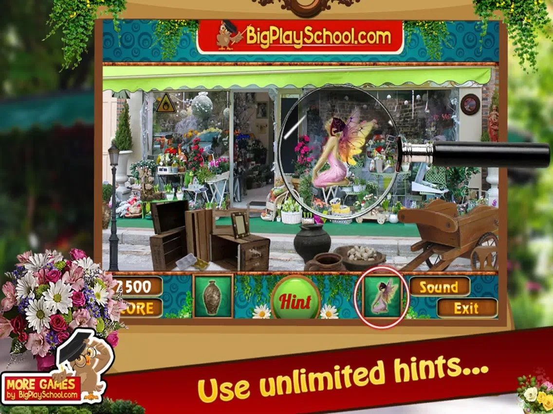 Flower Shop Hidden Object Games iPad  Screenshots