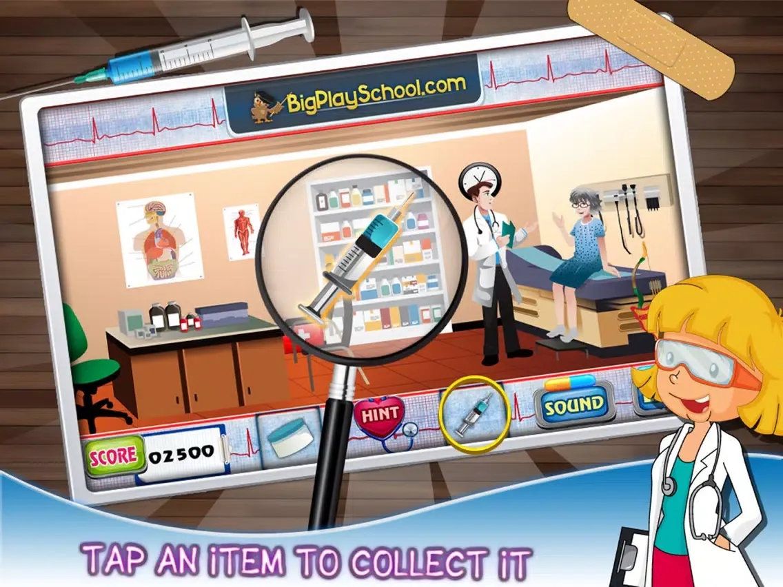 In Hospital Hidden Object Games iPad  স্ক্রিনশট