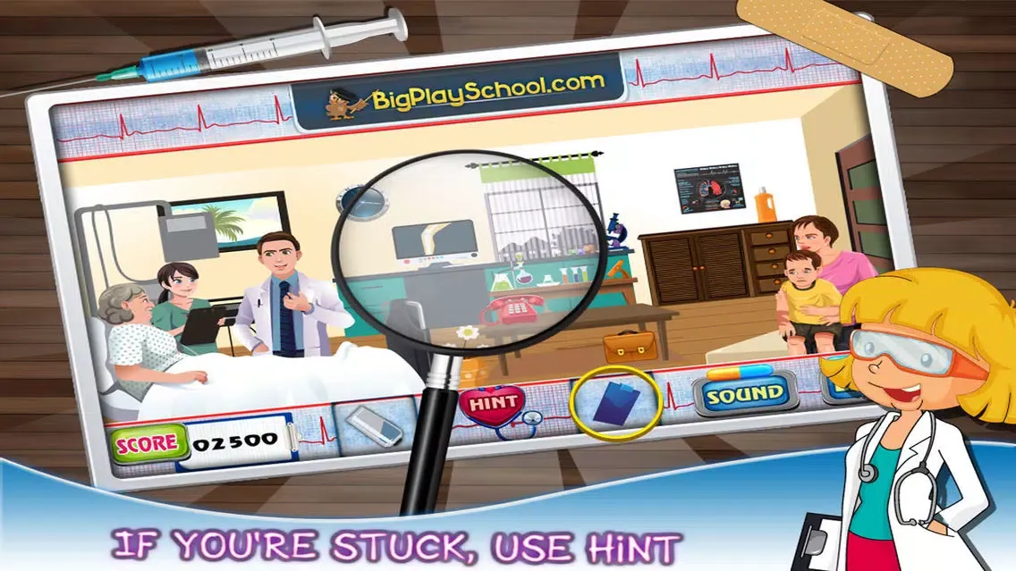 In Hospital Hidden Object Games স্ক্রিনশট