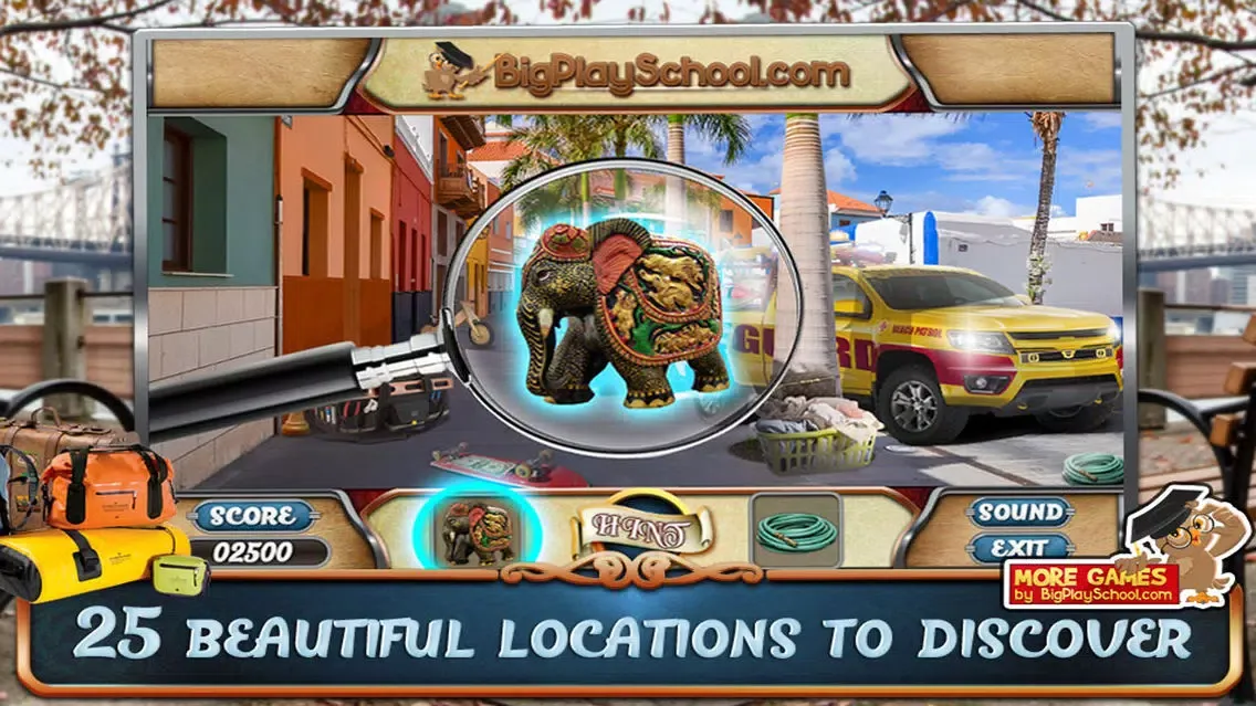 ภาพหน้าจอของ Inside Europe Hidden Object Games