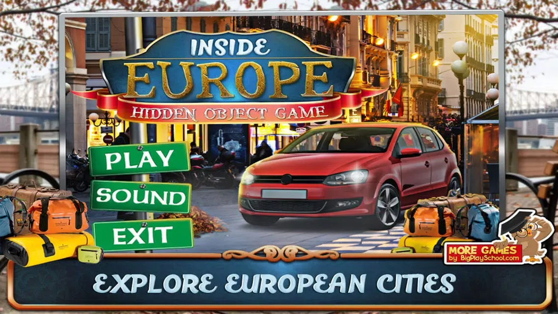 ภาพหน้าจอของ Inside Europe Hidden Object Games