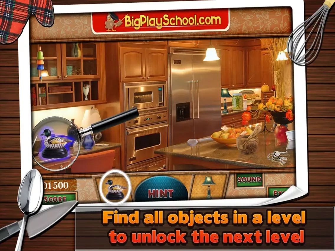 Capturas de pantalla de My Kitchen Hidden Objects Game iPad 