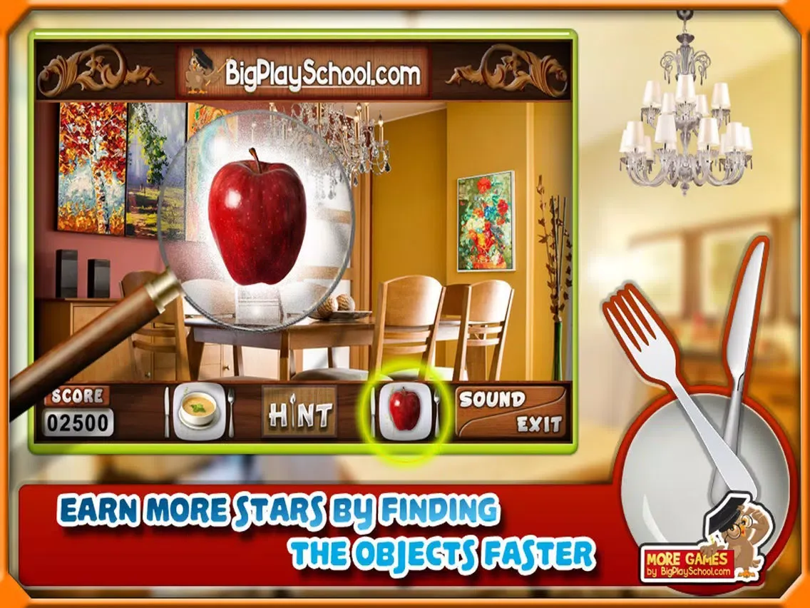 Zrzuty ekranu Pure Dining Hidden Object Games iPad 