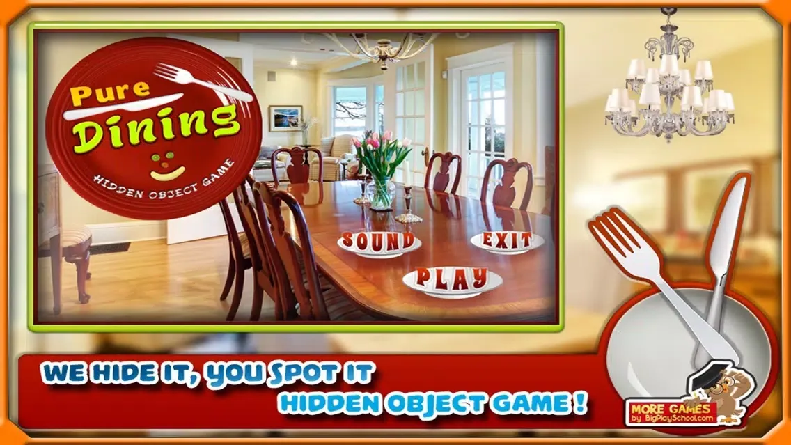 Zrzuty ekranu Pure Dining Hidden Object Games
