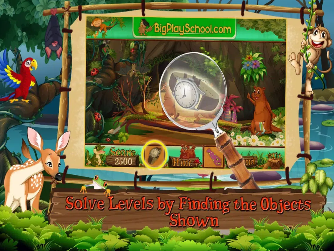 Zrzuty ekranu The Jungle Hidden Objects Game iPad 