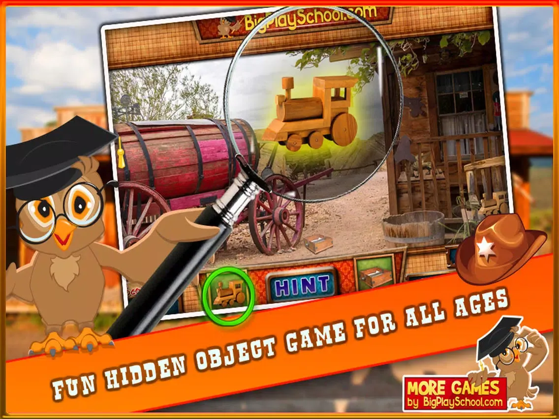 Скриншоты Wild Wild West Hidden Object Games iPad 