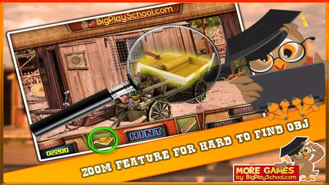 Скриншоты Wild Wild West Hidden Object Games