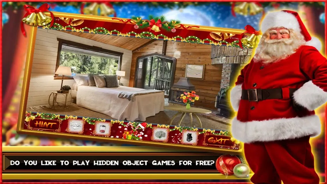 صور Hidden Object Games Santa's Sleigh