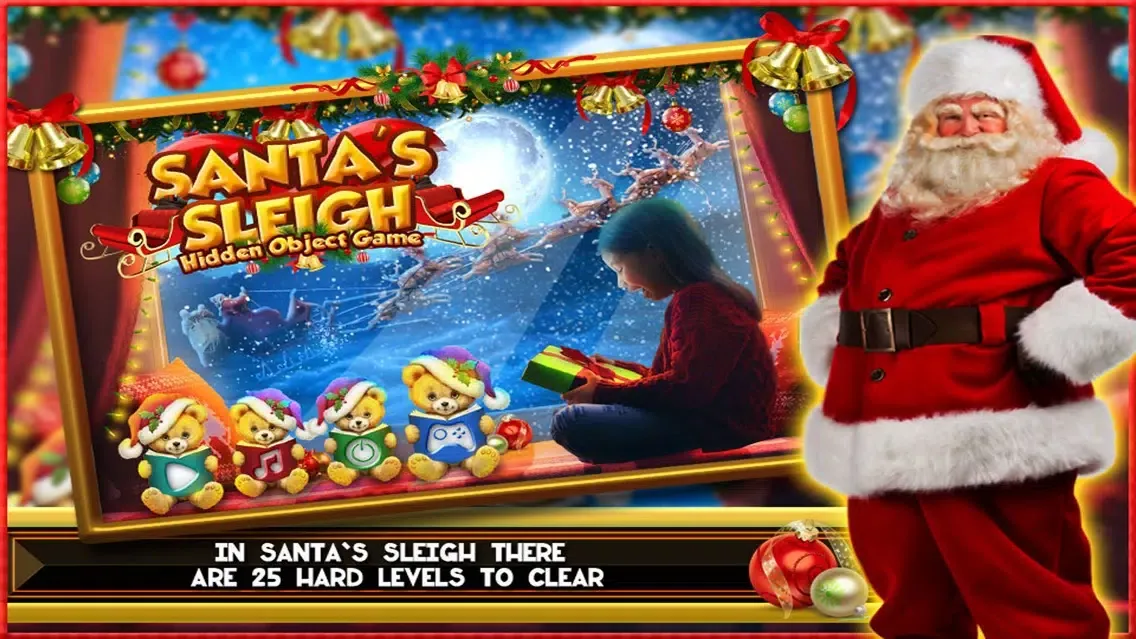 صور Hidden Object Games Santa's Sleigh