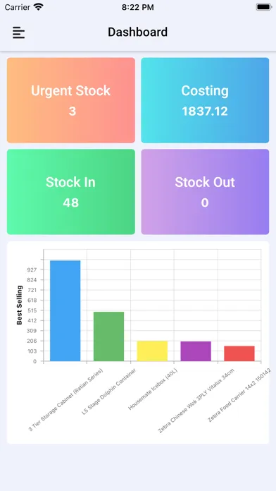 BiG Inventory スクリーンショット