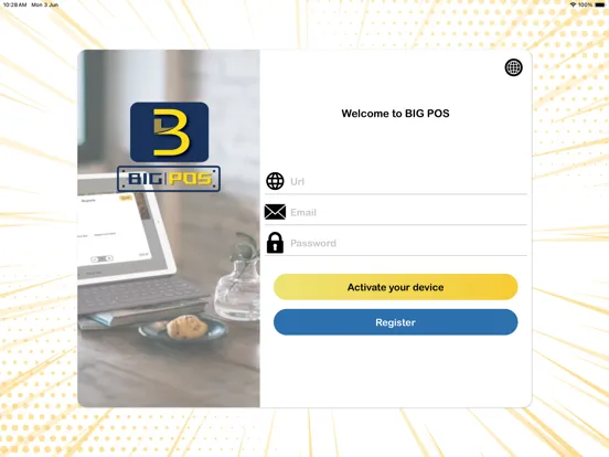 Tangkapan skrin BIG POS Lite iPad 