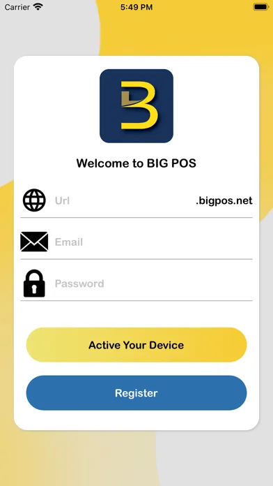 Tangkapan skrin BIG POS Lite