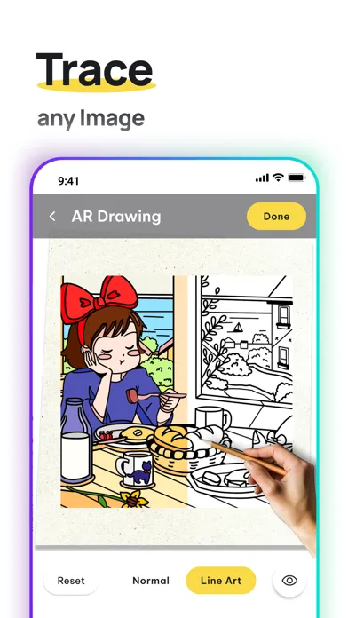 Screenshot di DrawArt: AR Drawing