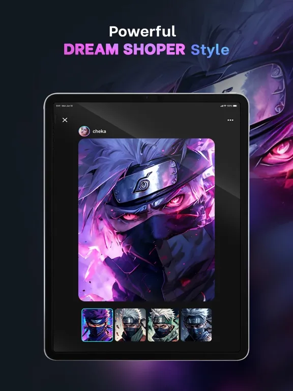 Screenshot di UniAI: AI Art Generator iPad 