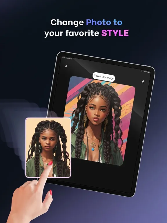 Screenshot di UniAI: AI Art Generator iPad 