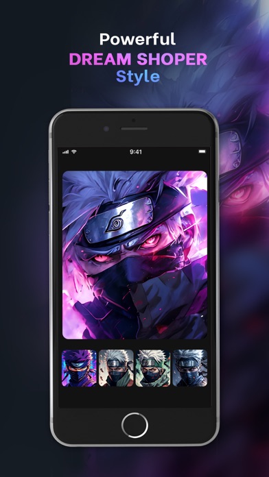 ภาพหน้าจอของ UniAI: AI Art Generator