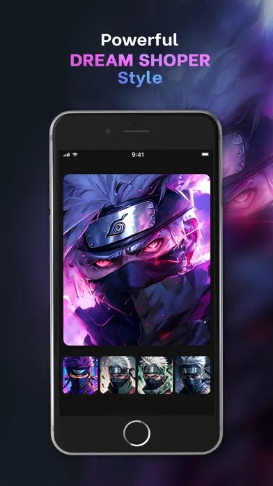 Screenshot di UniAI: AI Art Generator