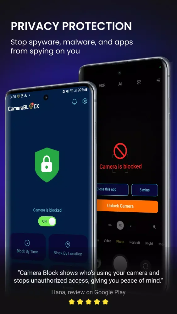 Camera Blocker Screenshots