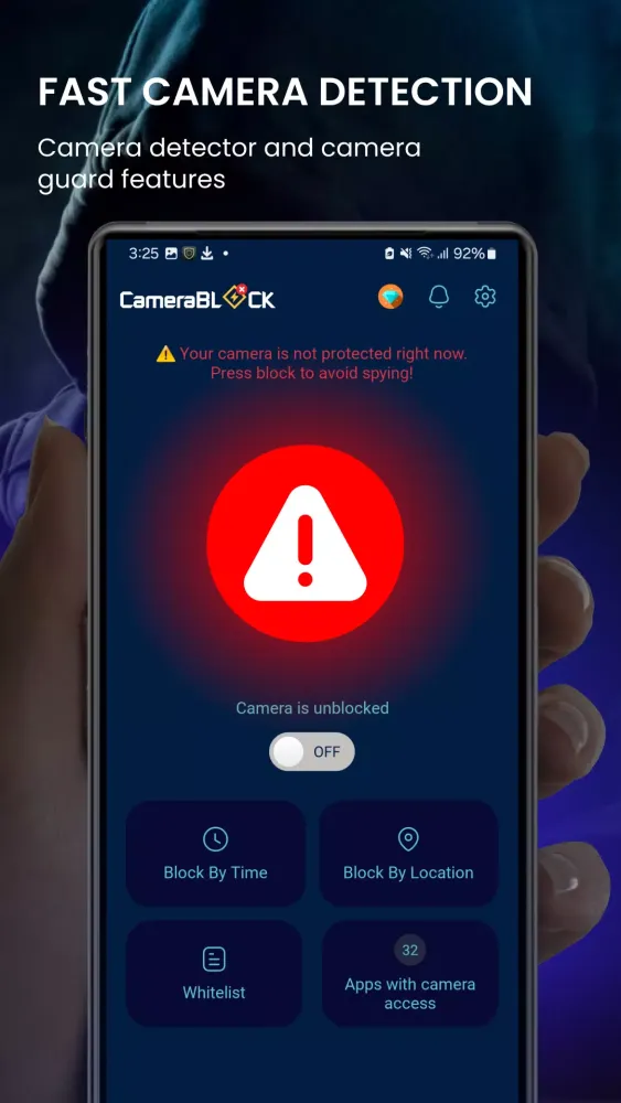 Camera Blocker Screenshots