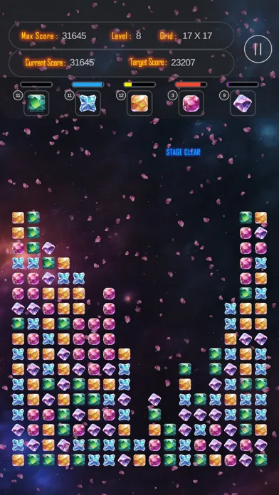 Capturas de tela do Pop Star Never Stop