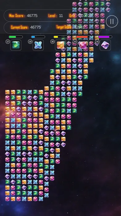 Capturas de tela do Pop Star Never Stop